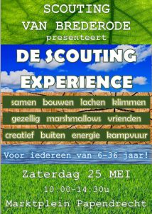 Scouting Experience flyer